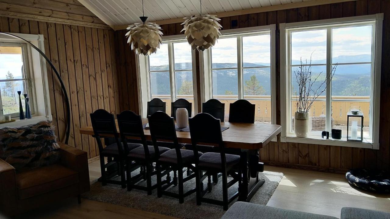 Wonderful Cabin With Amazing Mountain - View Vila Lifjell Exterior foto